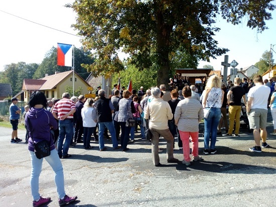 Fota z oslav 100 let republiky ve Střezimíři