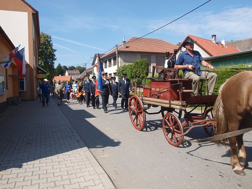 Fota z oslav 120.výročí založení SDH Střezimíř