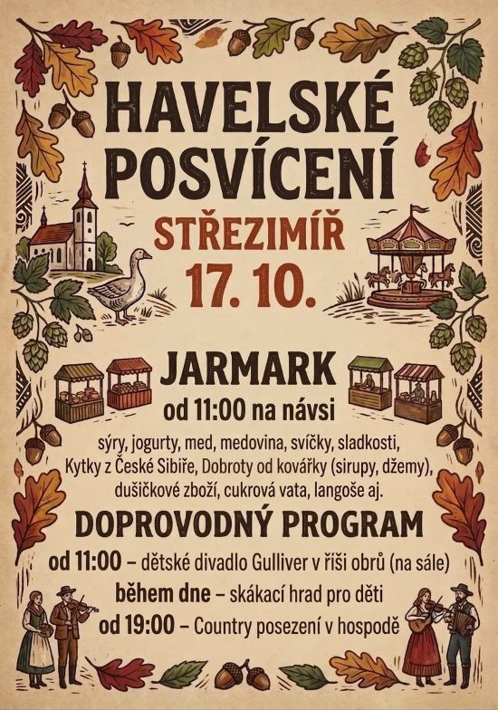 Posvícení 2026 ve Střezimíři 