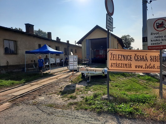 Spolek Železnice Česká Sibiř na Táborských setkáních