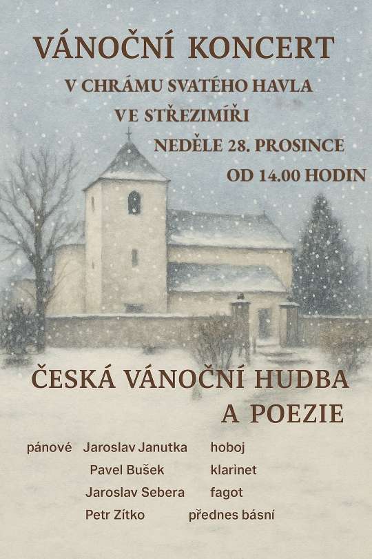 Vánoční koncert 28.12.2025