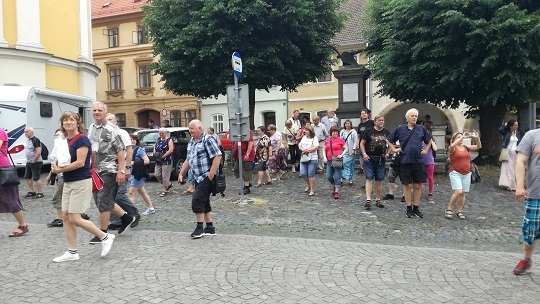 V Zubrnicích se účastníkům zájezdu spolku ŽeČeS líbilo